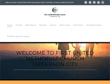 Tablet Screenshot of jcfumc.org